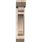 Ekena Millwork Olympic Slat Smooth Bracket w/ Offset Brace, Douglas Fir, 5 1/2"W x 22"D x 26"H BKT0604X22X26OLY06SDF - alternate 4